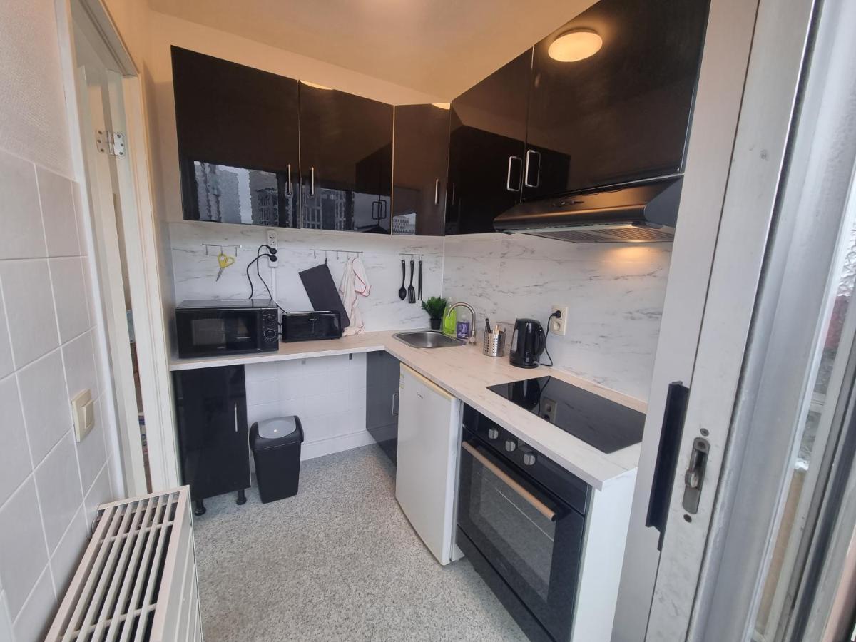 דירות בריסל Panoramic View Studio מראה חיצוני תמונה